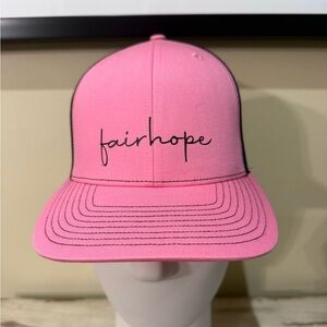 Pink Fairhope Alabama SnapBack Trucker Cap Hat